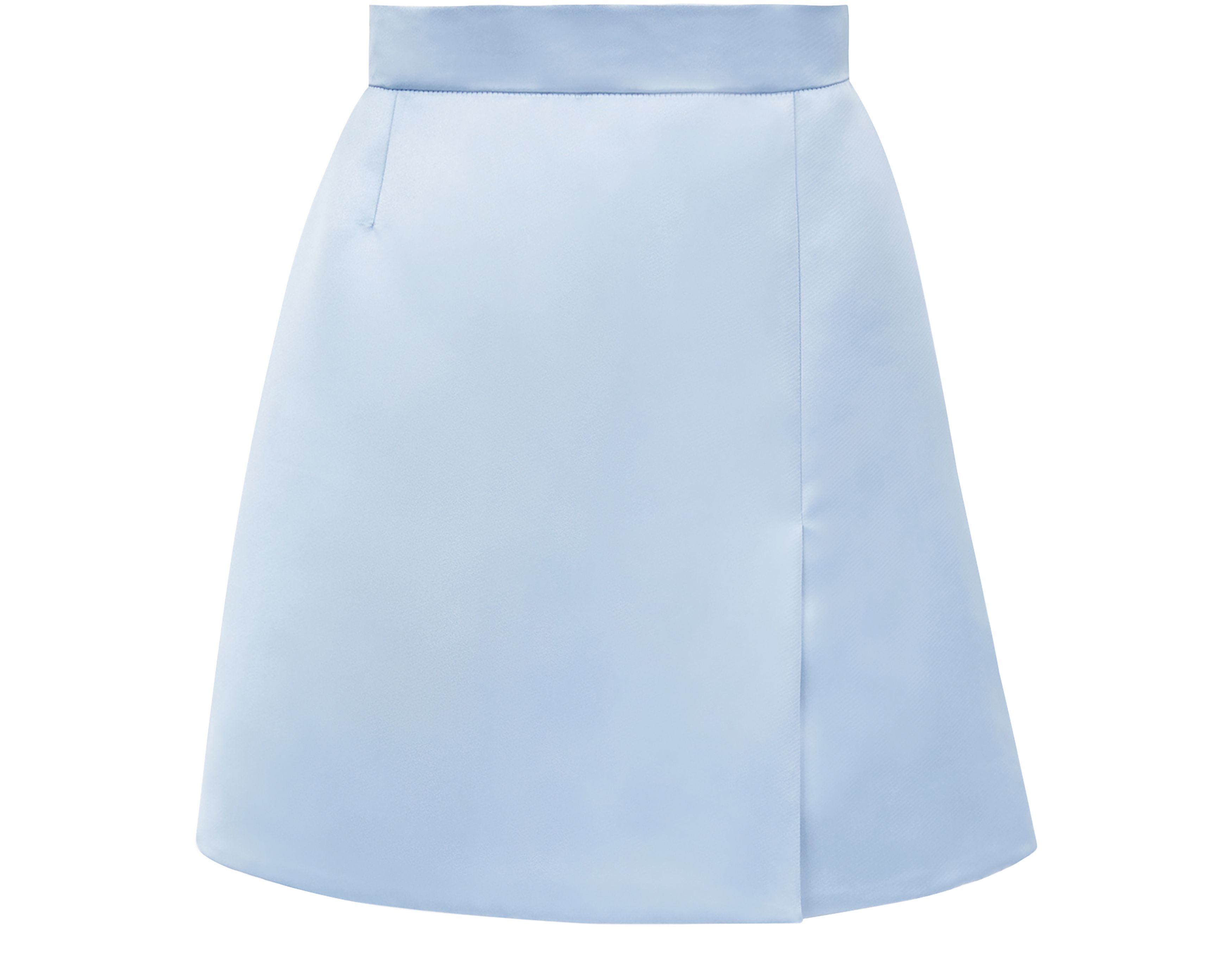 Nina Ricci Mini a-line satin skirt