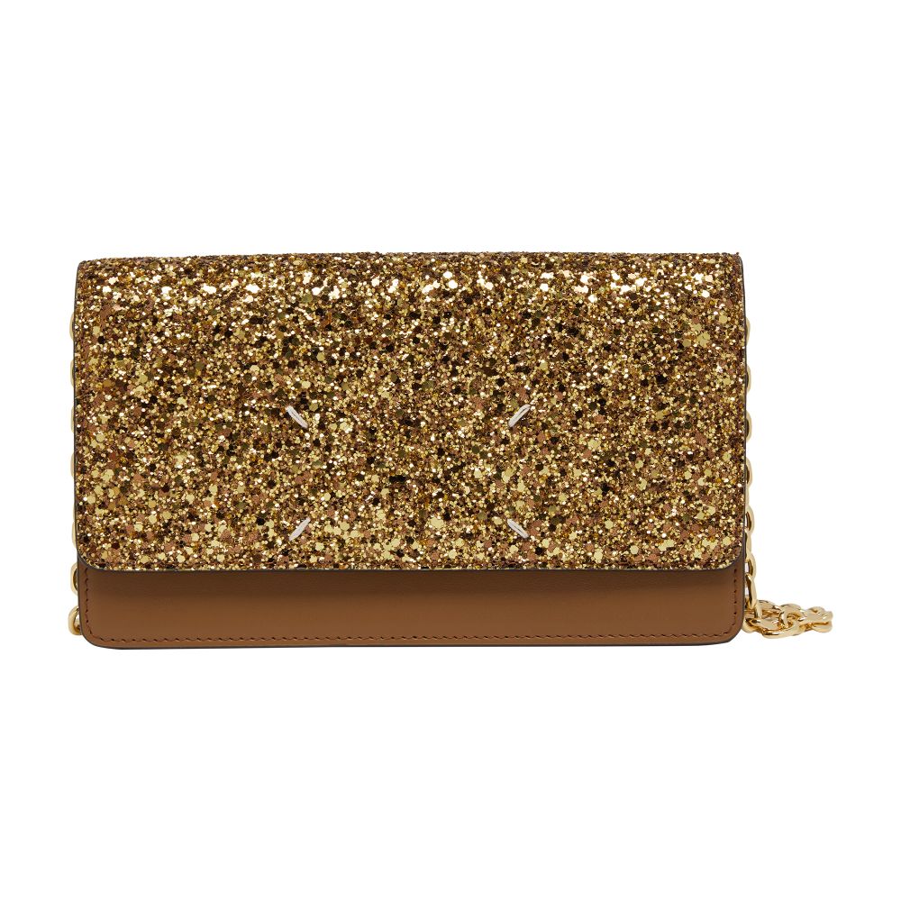 Maison Margiela Glitter chain wallet