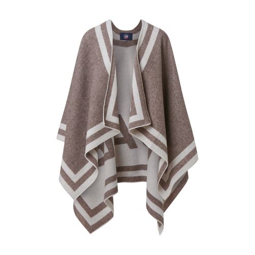 Fusalp Jacquard poncho