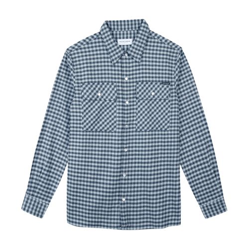 MAISON LABICHE Square ML patch Lancereaux shirt