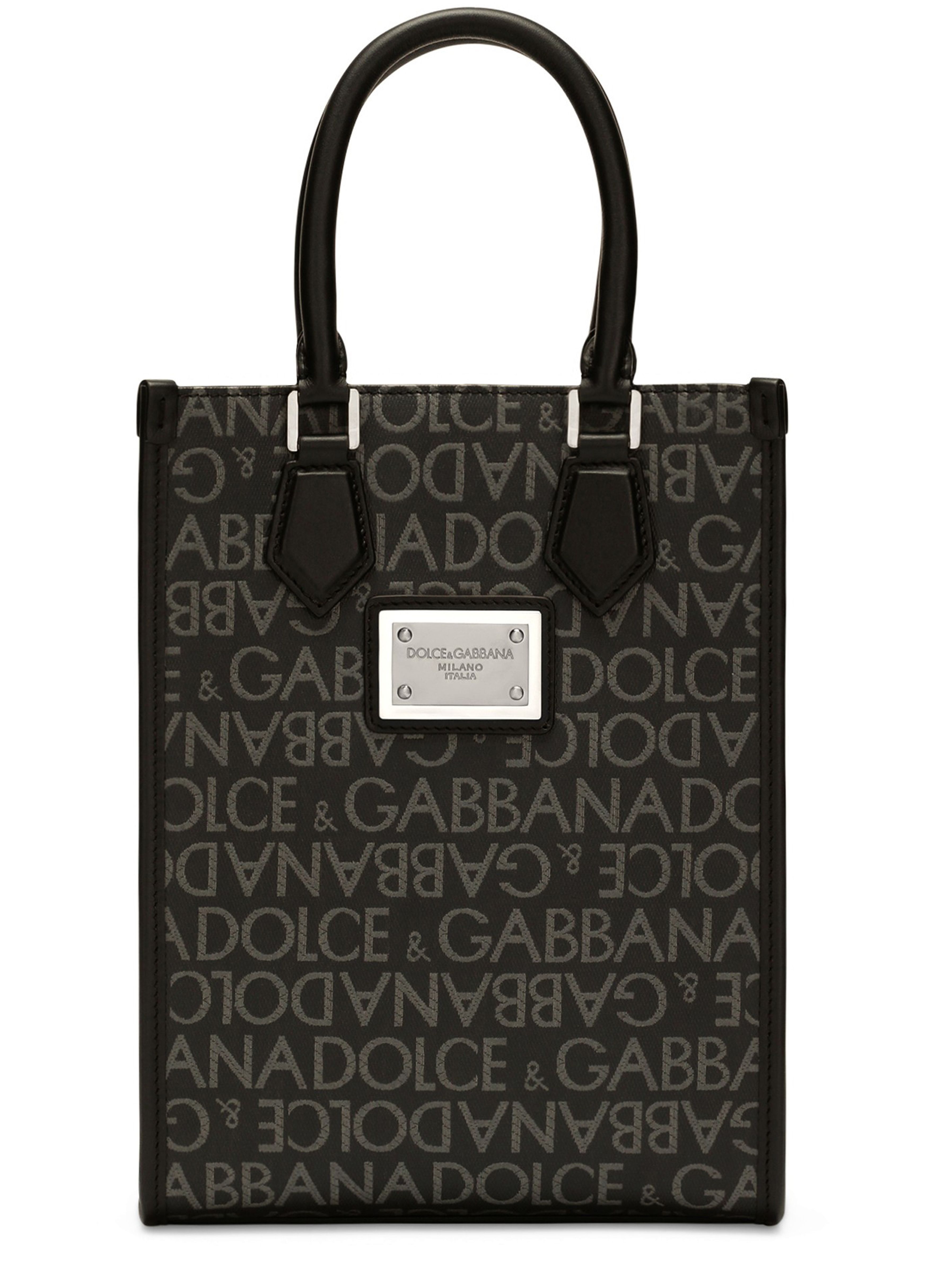 Dolce & Gabbana Small coated jacquard bag