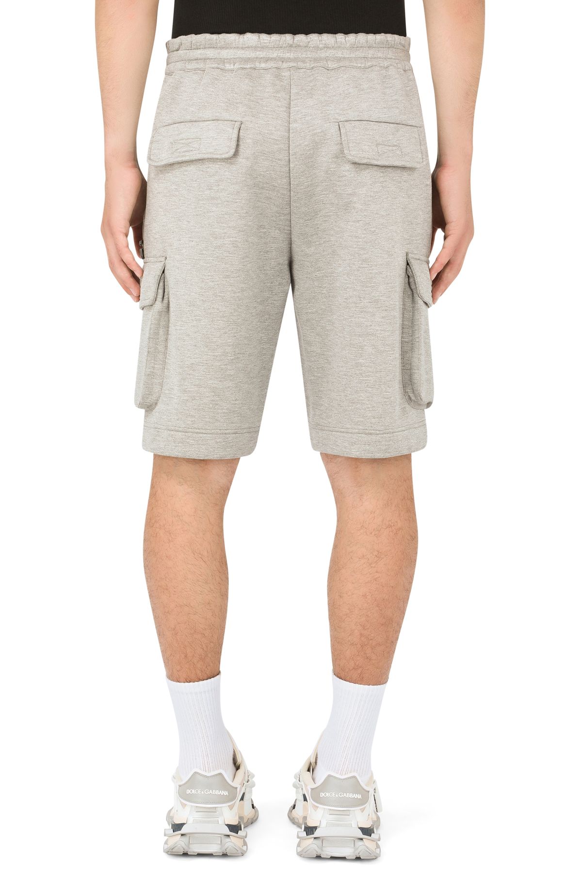 Dolce & Gabbana Cargo jogging shorts with logo