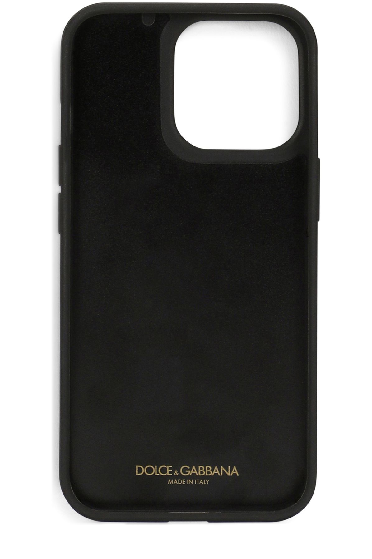 Dolce & Gabbana Leopard-print polished calfskin iPhone 14 Pro cover