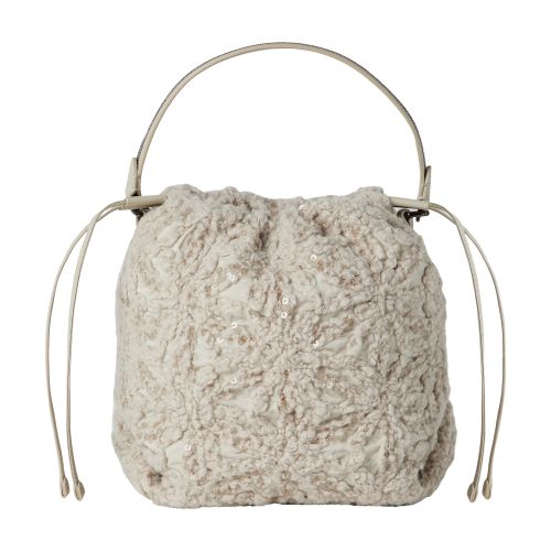 Brunello Cucinelli Bag with glossy embroidery