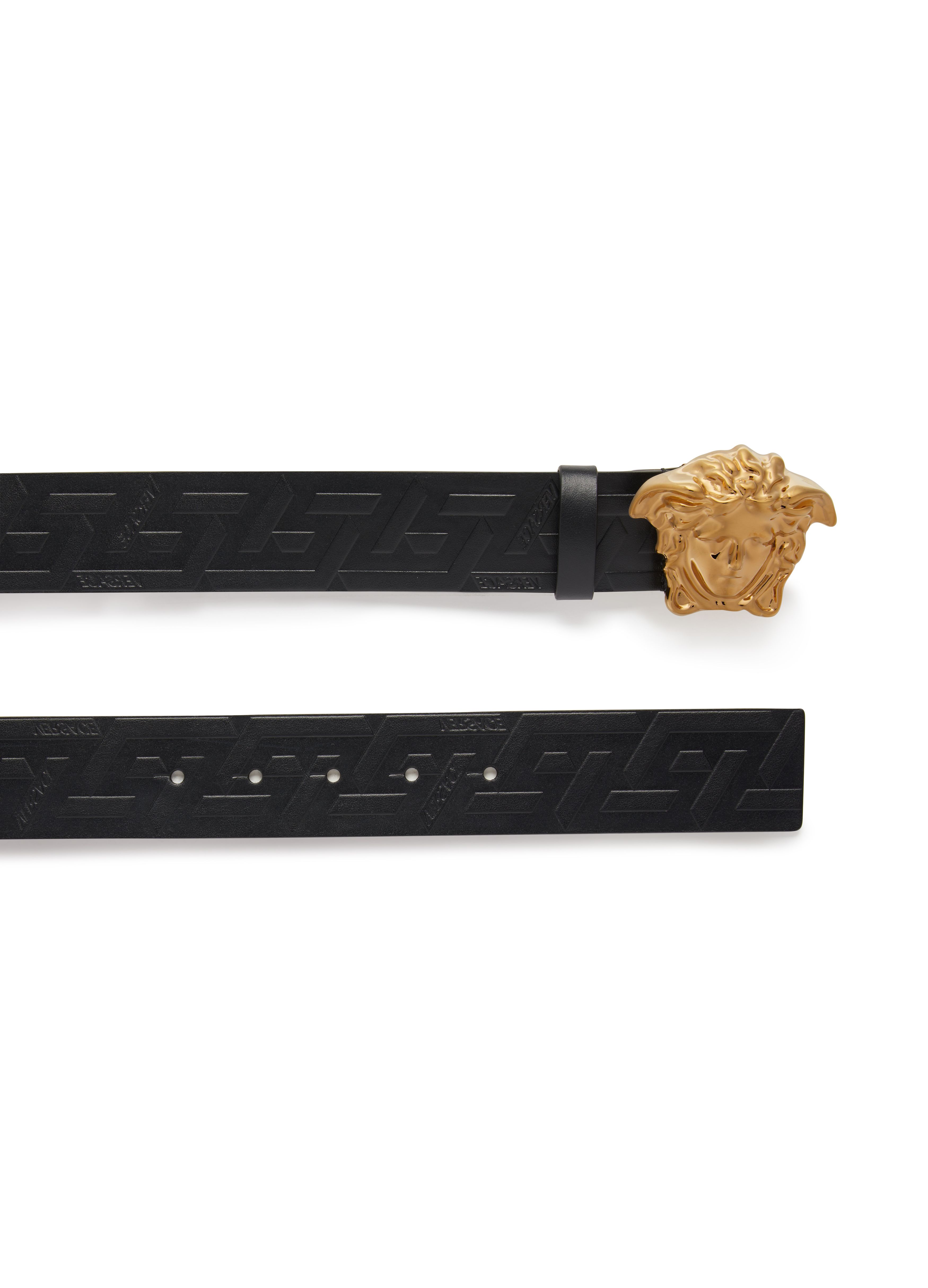 Versace La Medusa Greca belt