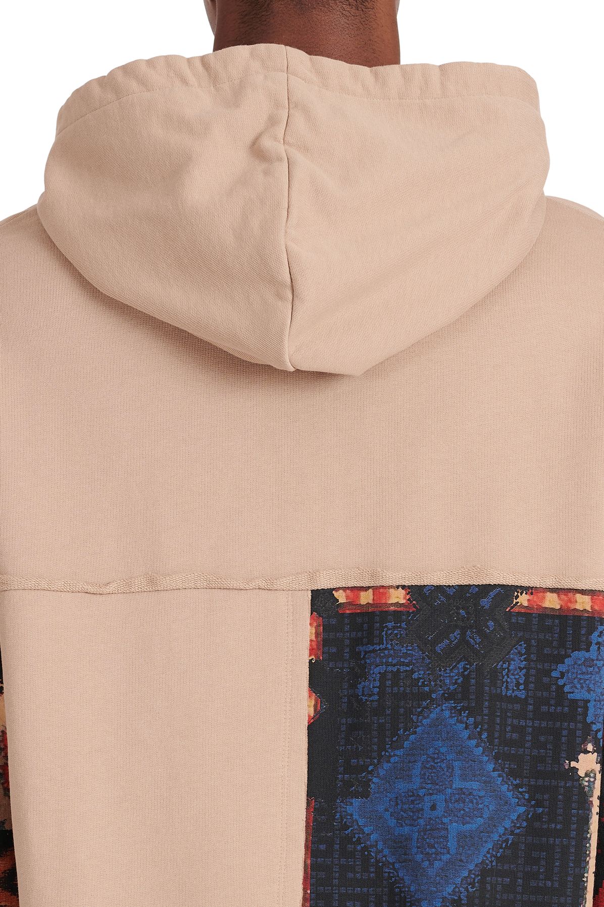 Balmain Cotton sweatshirt with patchwork print