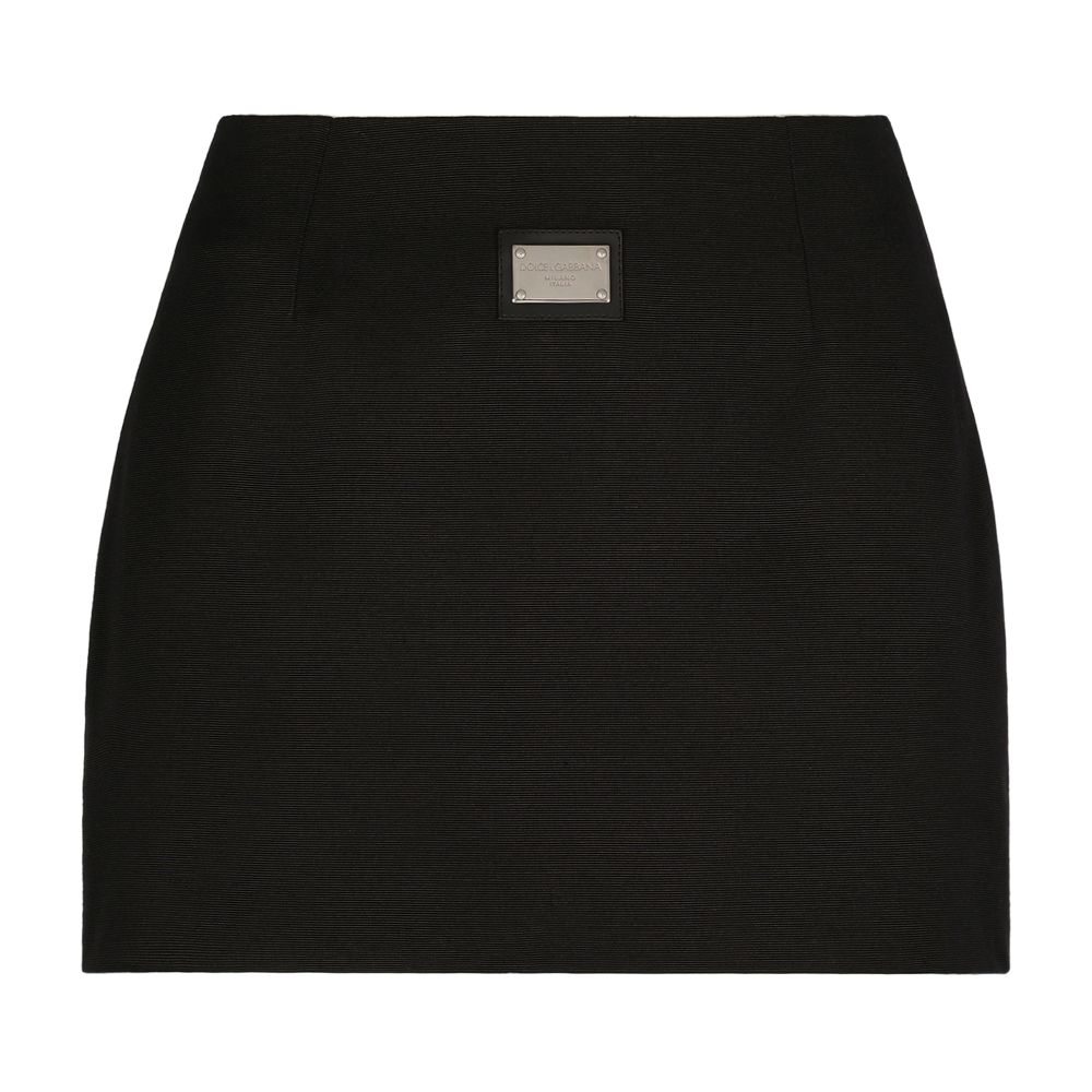 Dolce & Gabbana Short Ottoman skirt