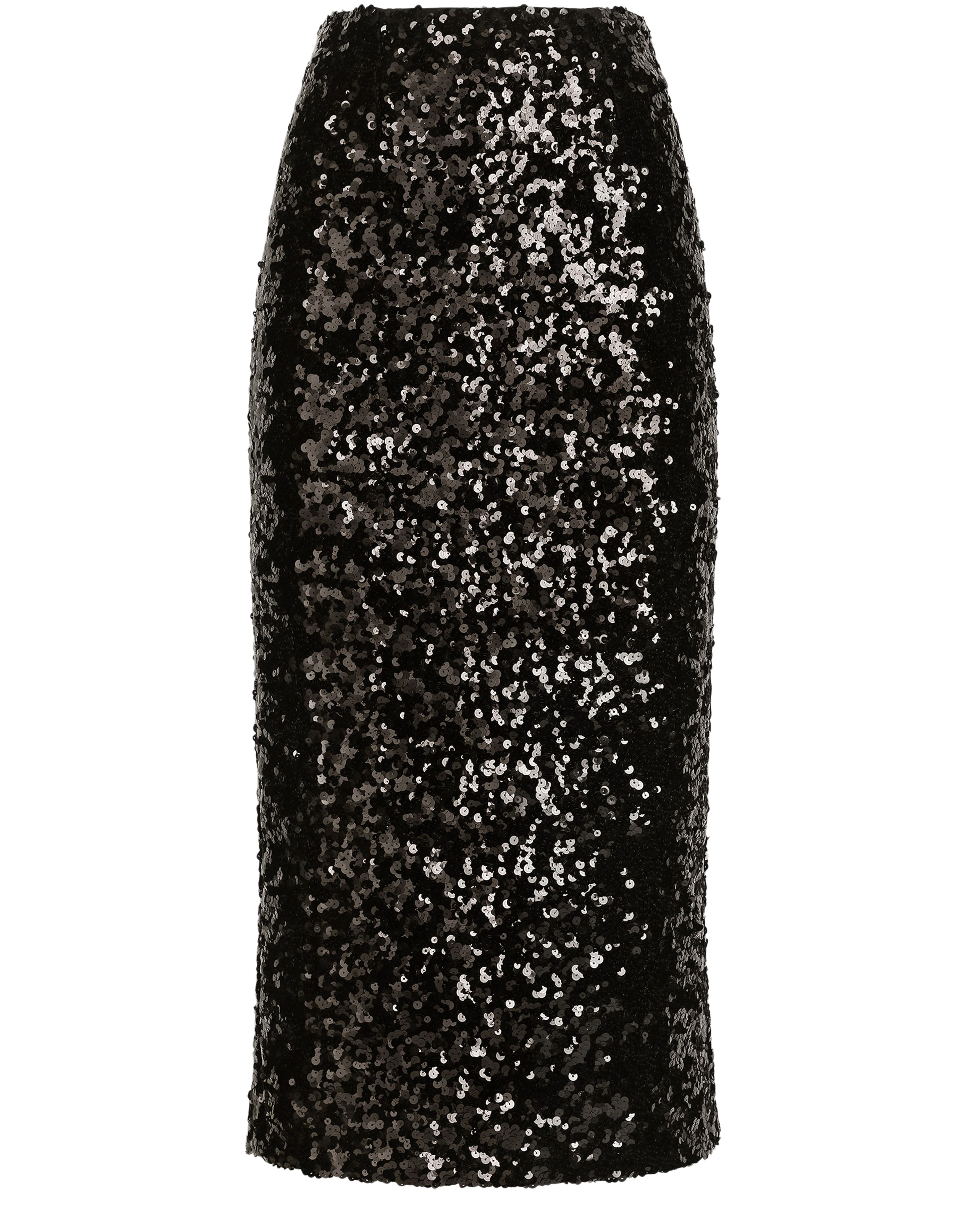 Dolce & Gabbana Sequined calf-length skirt