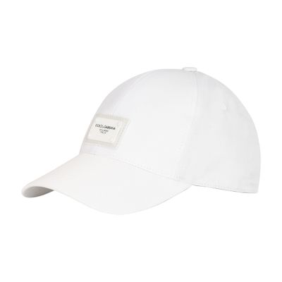 Dolce & Gabbana Baseball cap with branded plate