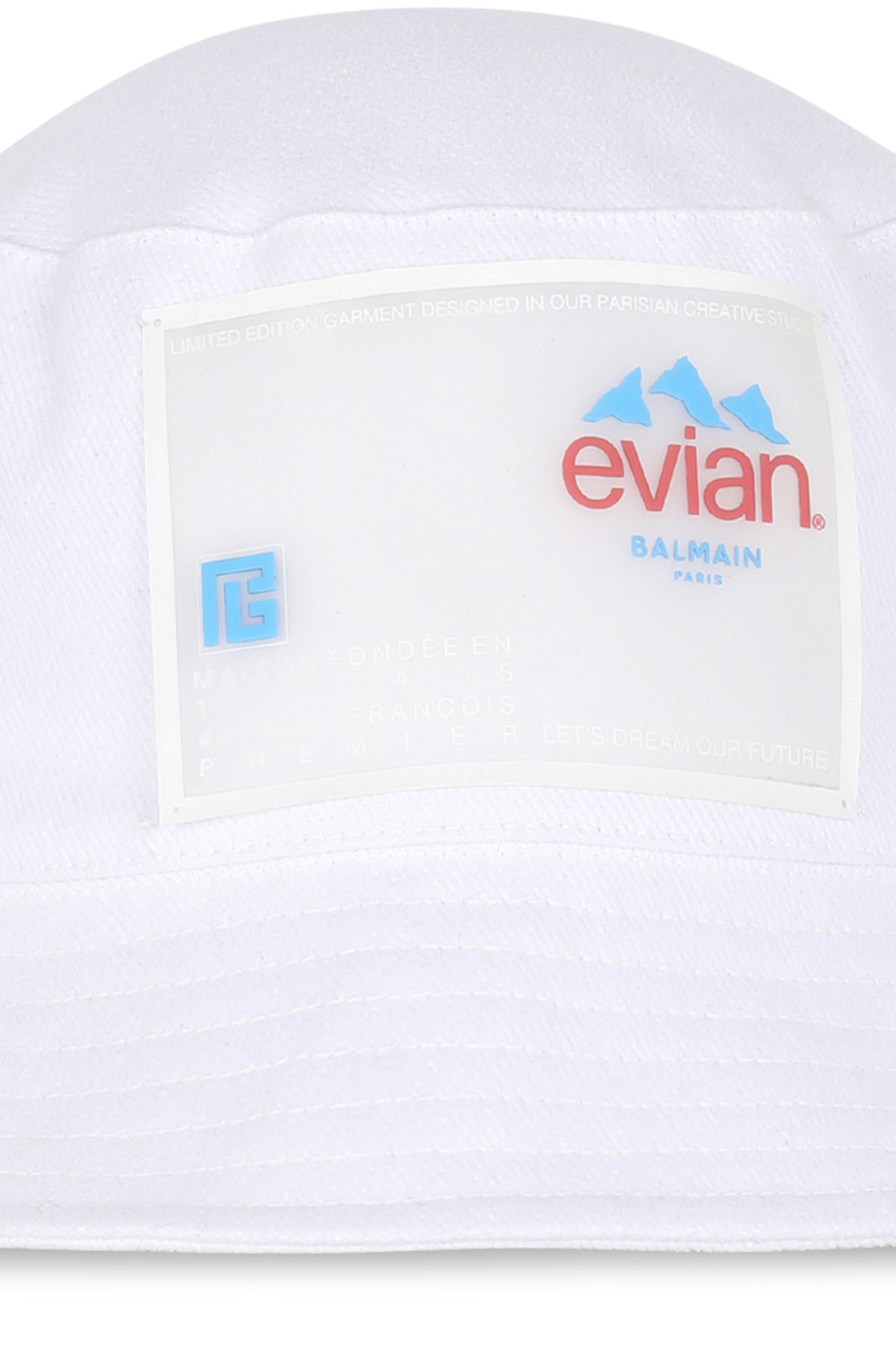 Balmain BALMAIN x EVIAN bucket hat