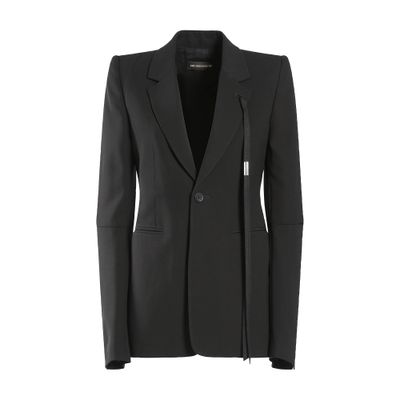 Ann Demeulemeester Sigrid fitted tailored jacket