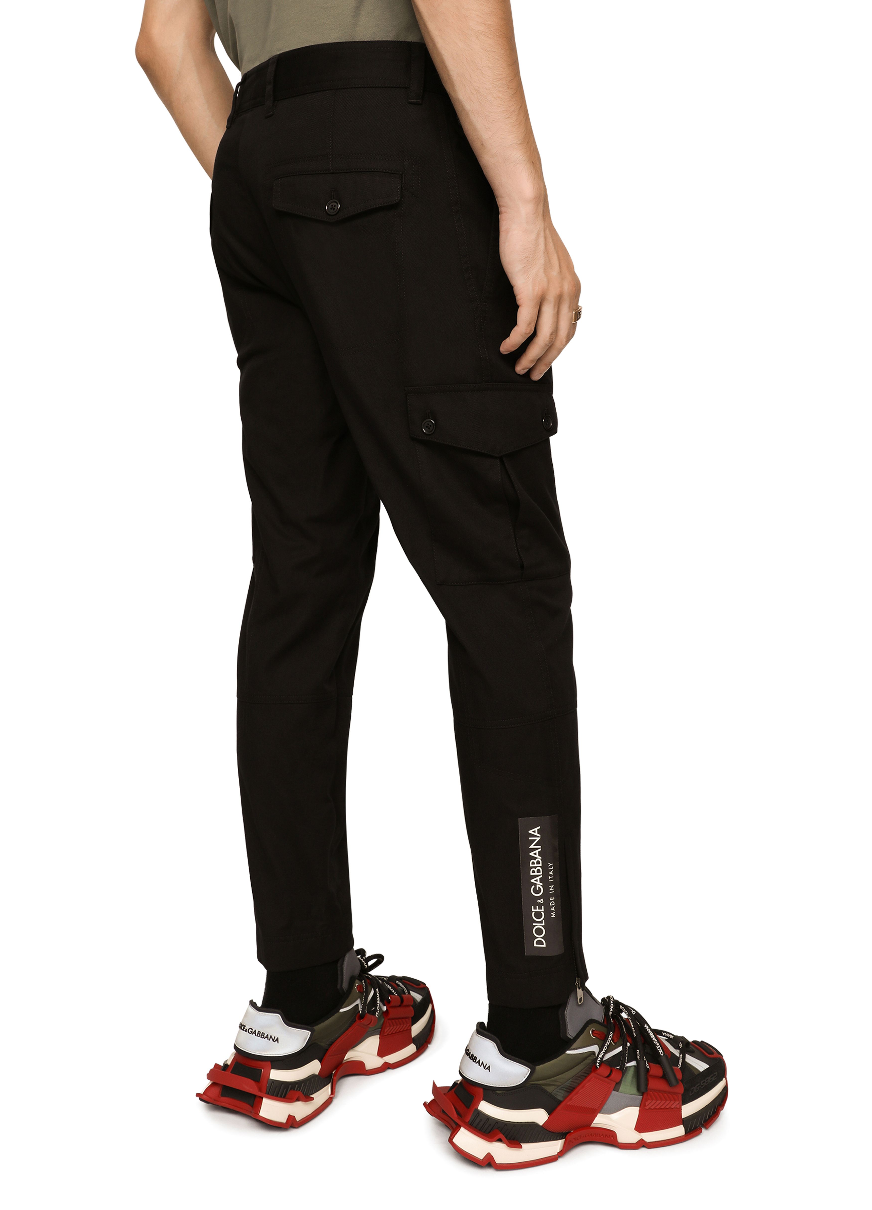 Dolce & Gabbana Stretch cotton cargo pants