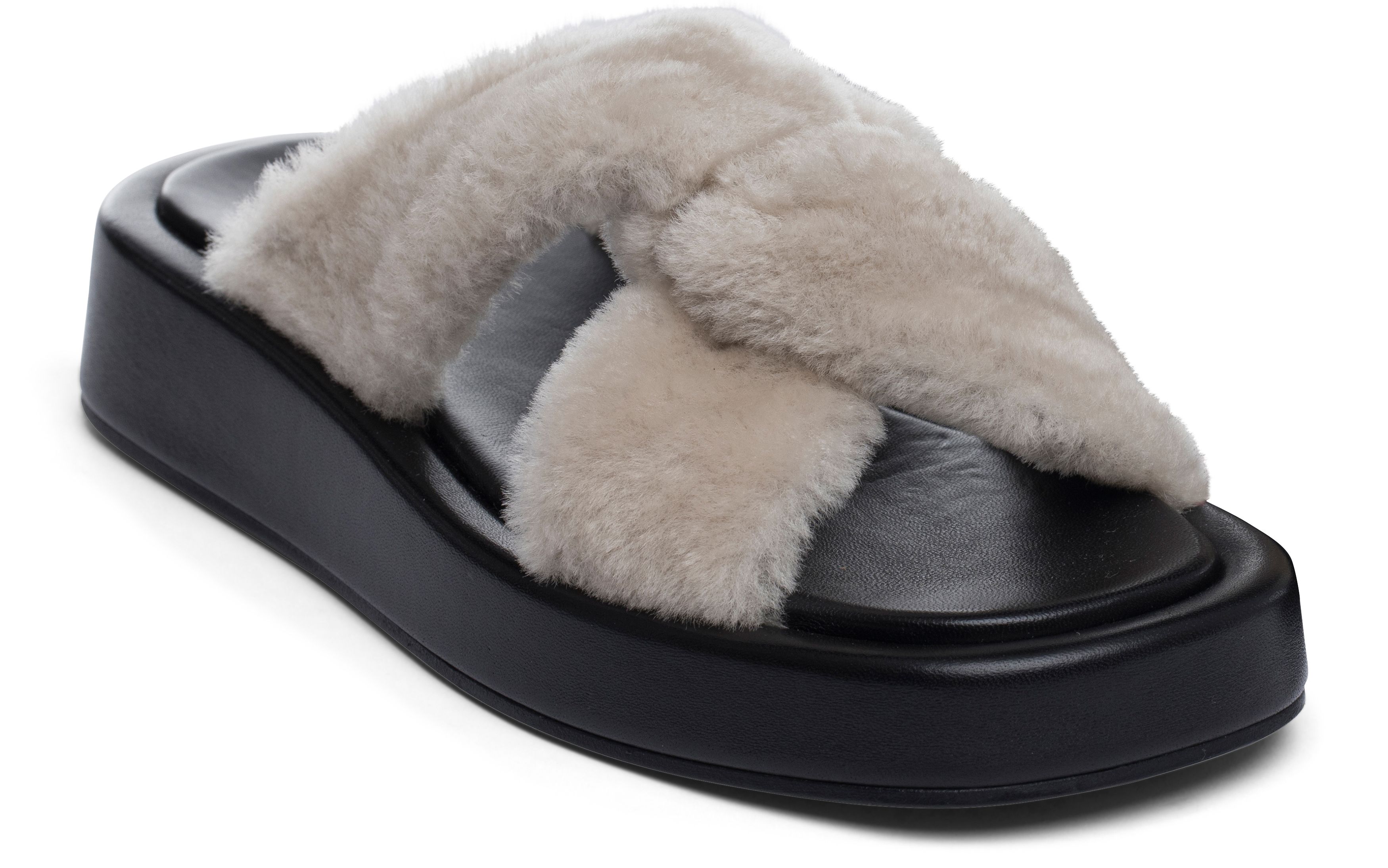 Elleme Tresse Shearling Platform