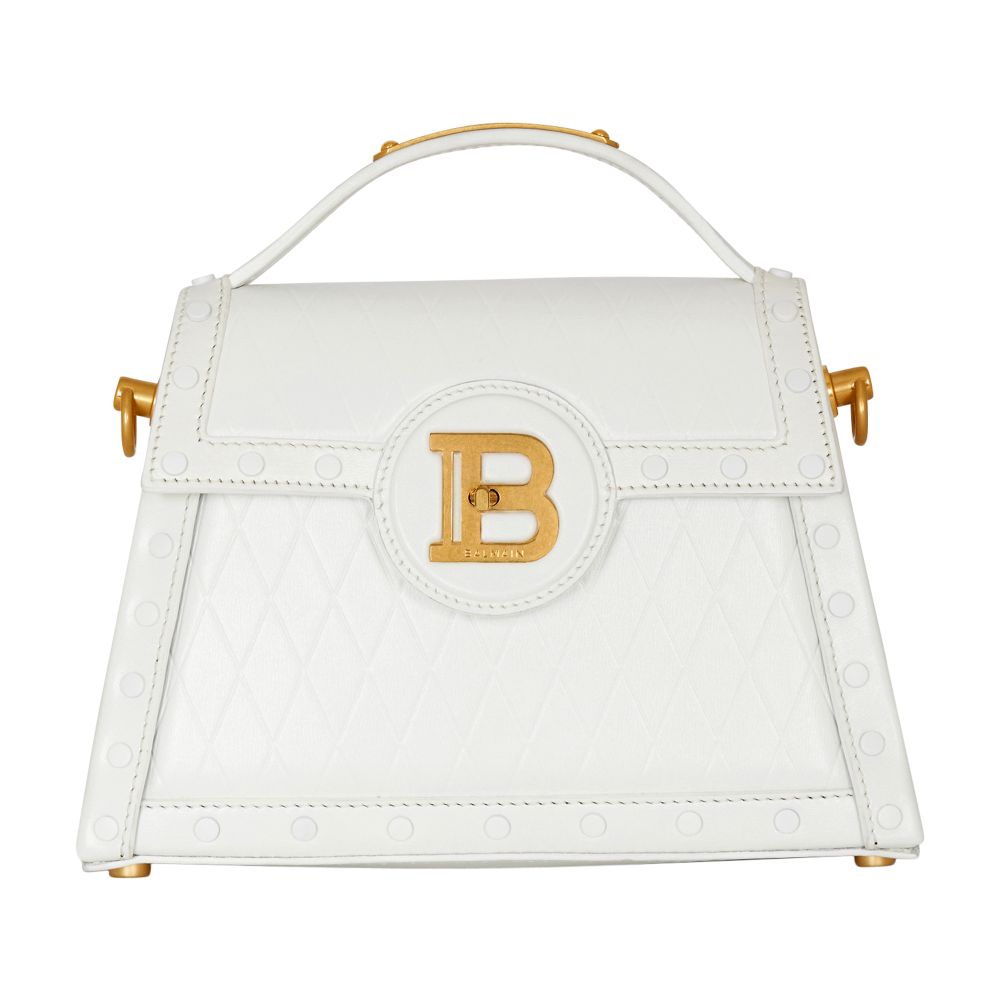 Balmain B-Buzz Dynasty calfskin leather bag