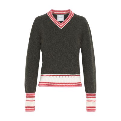 Barrie Cashmere V-neck jumper