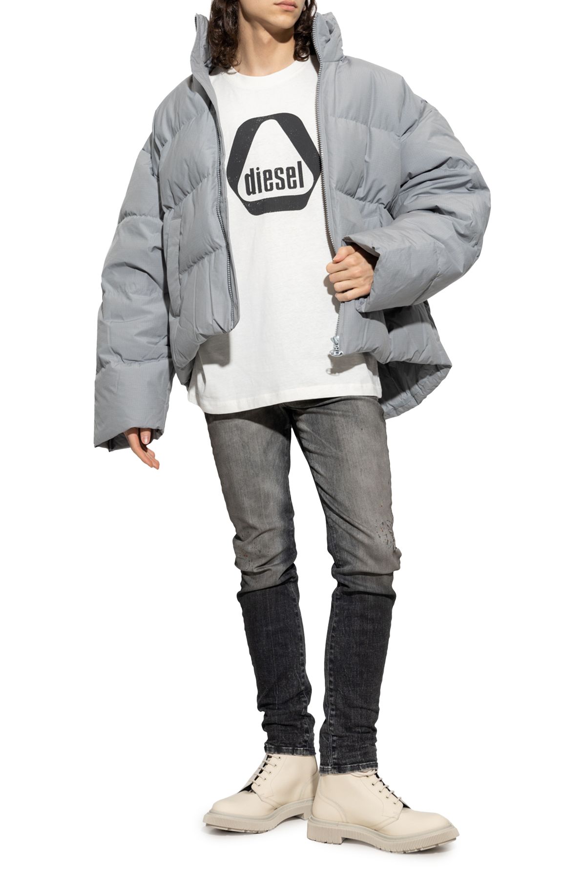 Diesel W-OVAL down jacket