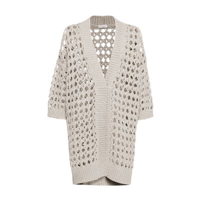 Brunello Cucinelli Mesh cardigan