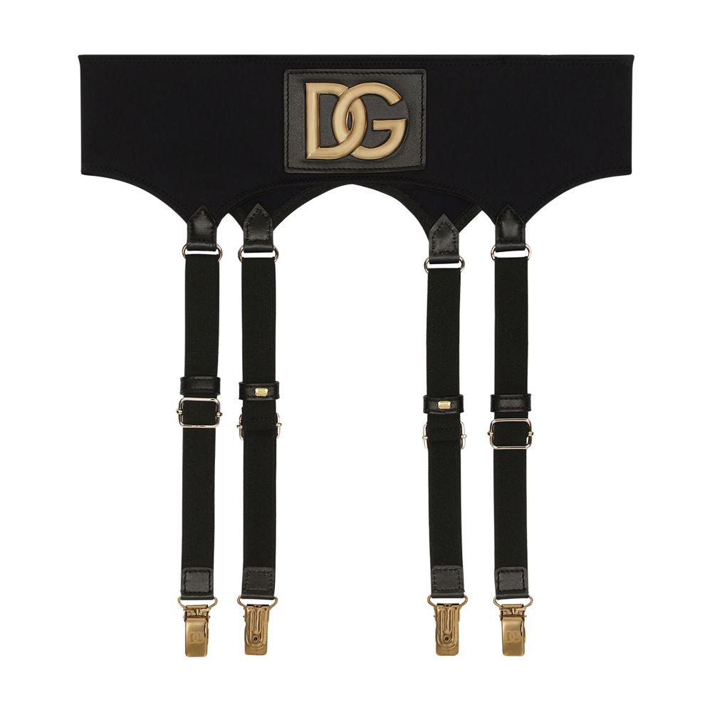 Dolce & Gabbana Spandex fabric garter belt