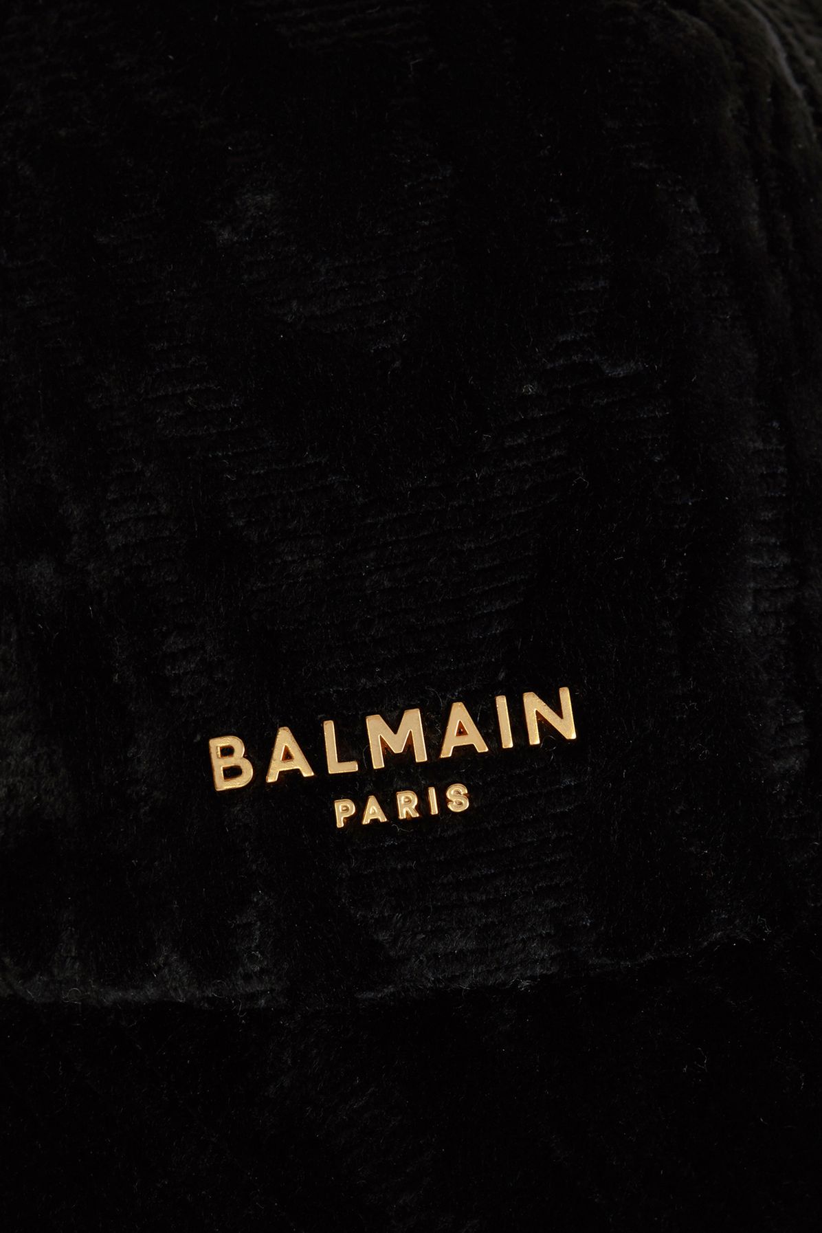 Balmain Balmain Paris Velvet Cap