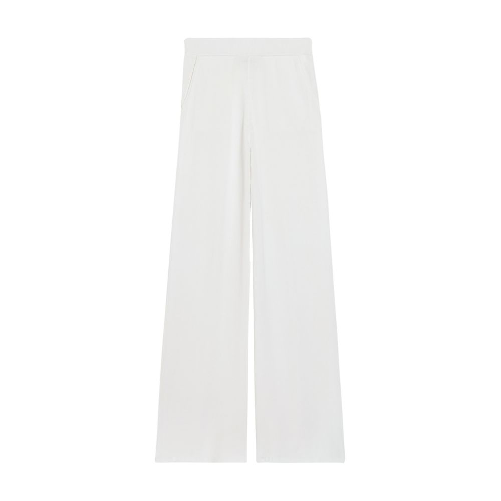  Floaty knit trousers