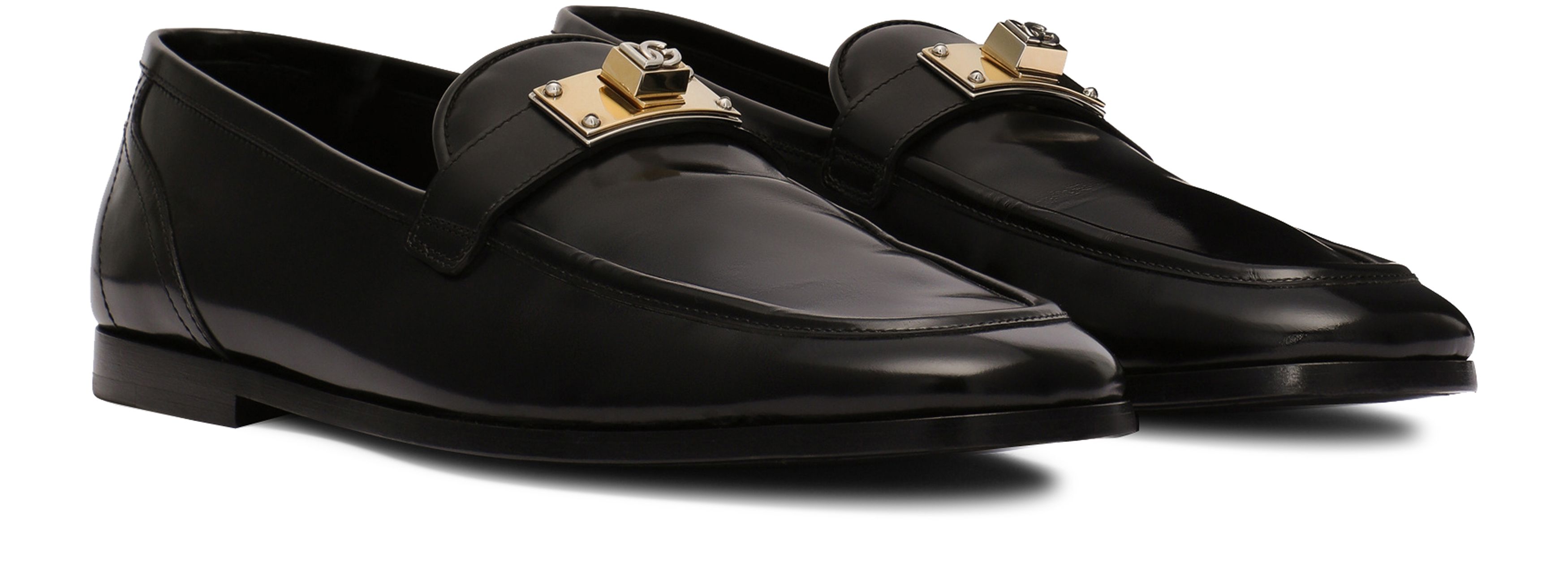 Dolce & Gabbana Brushed calfskin loafers