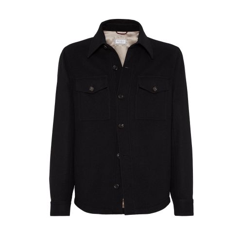 Brunello Cucinelli Lightweight water-resistant cashmere overshirt