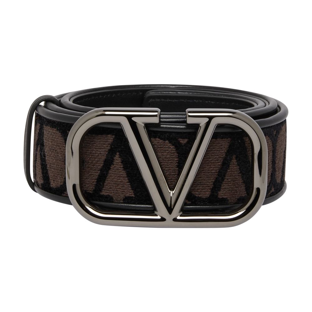 VALENTINO GARAVANI Iconographic fabric belt