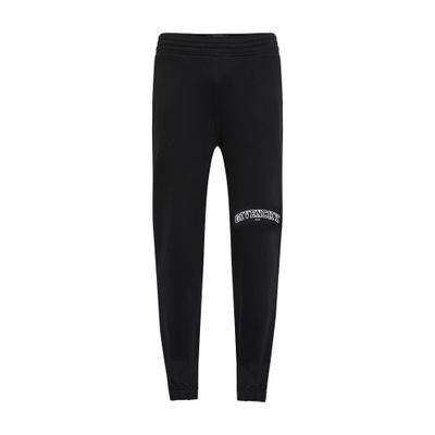 Givenchy Slim-fit jogger pants in embroidered fleece