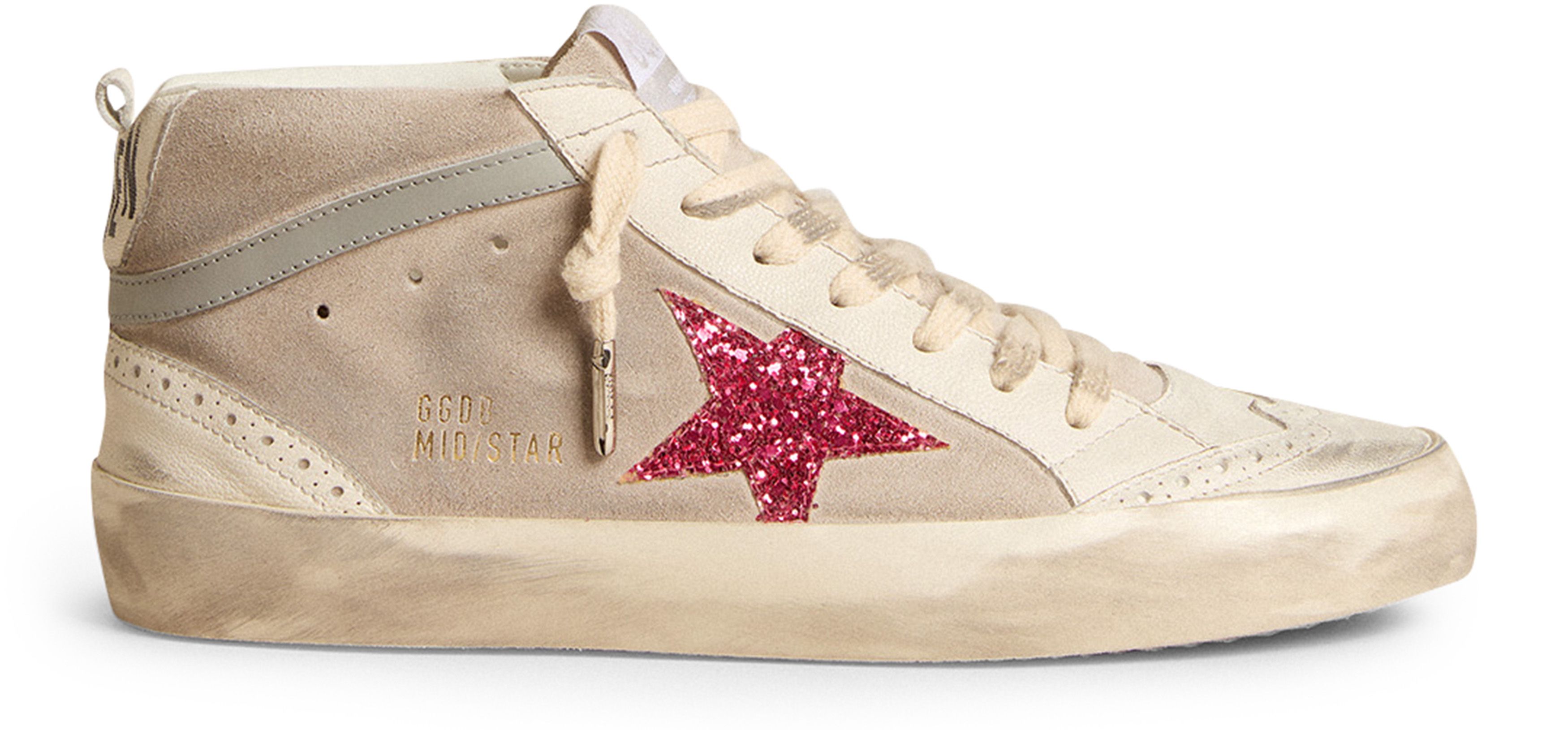 Golden Goose Mid Star suede sneakers