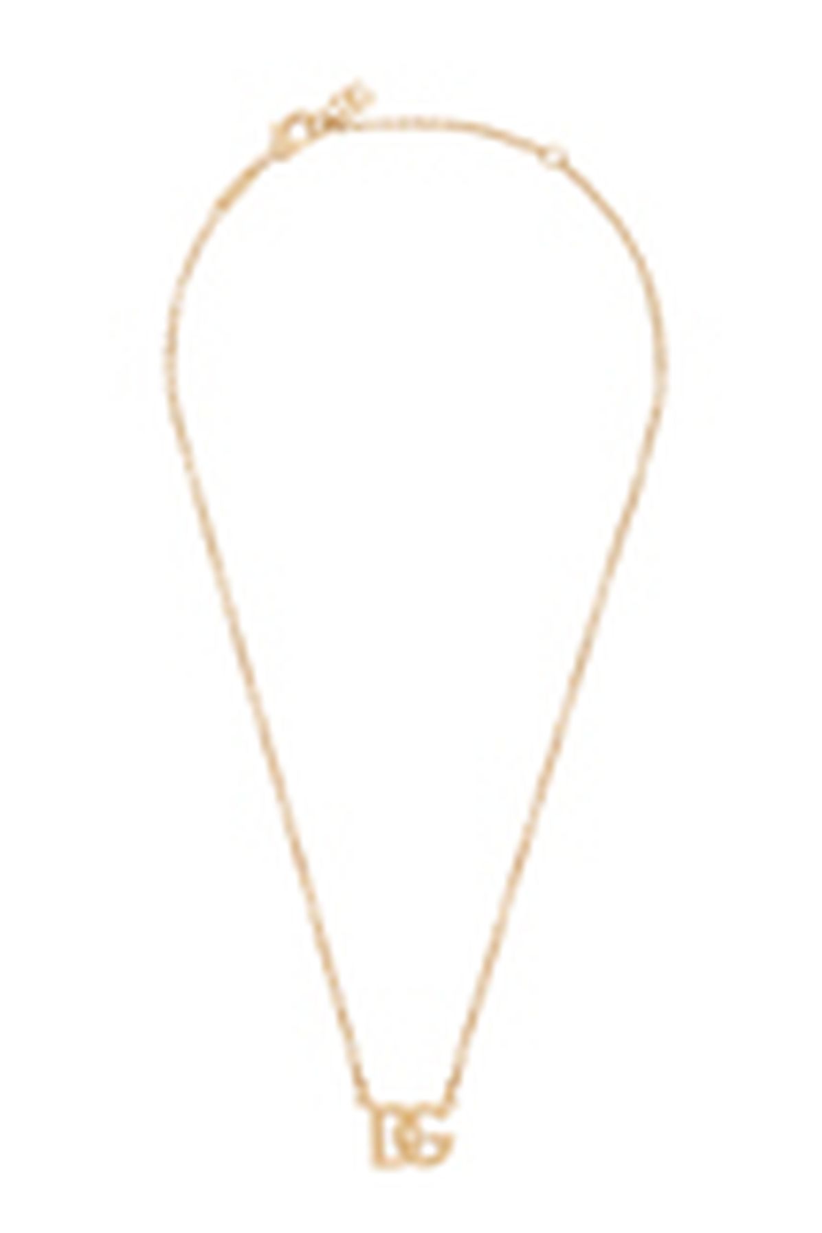 Dolce & Gabbana Fine link necklace with DG logo