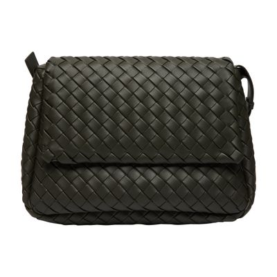 Bottega Veneta Intrecciato shoulder bag with flap