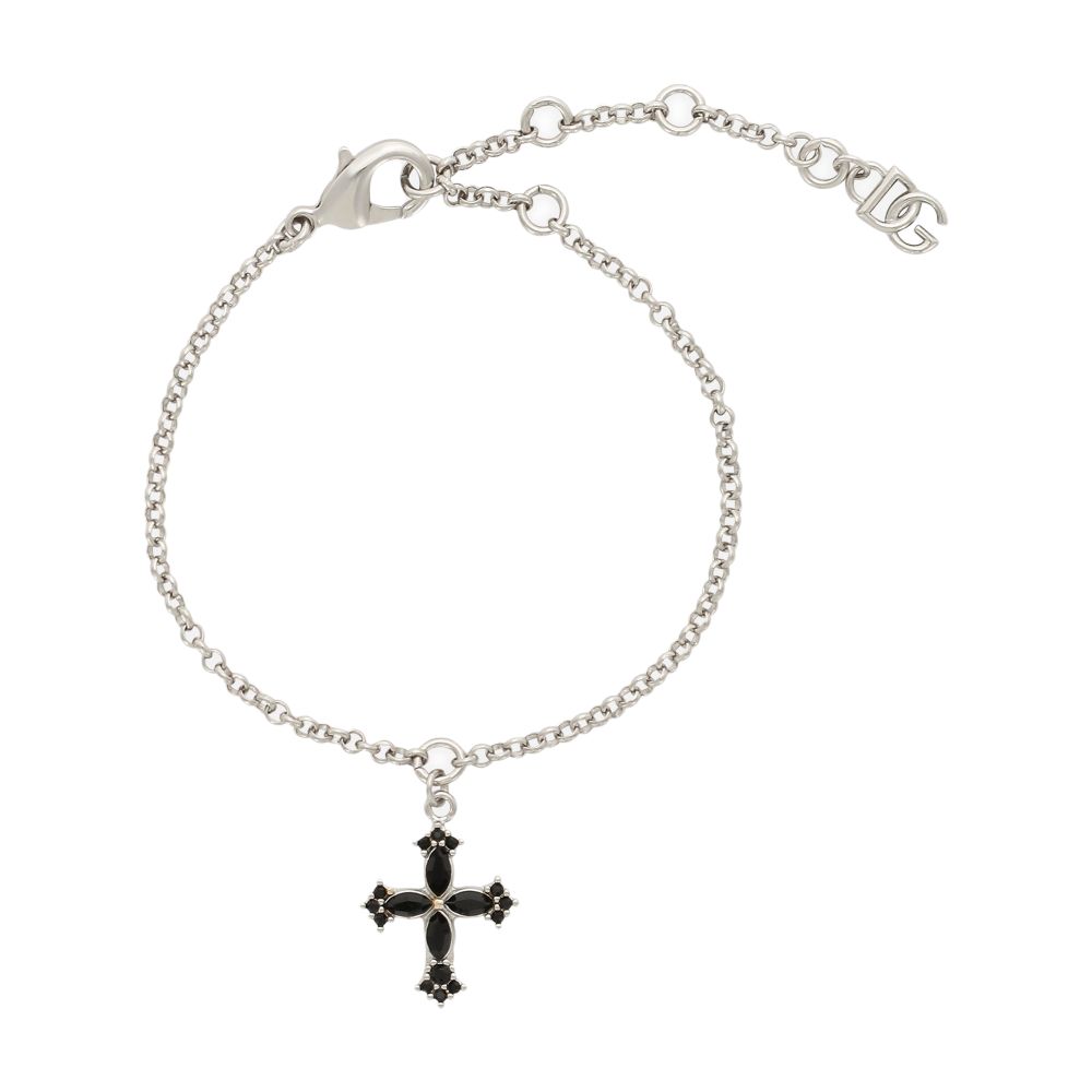 Dolce & Gabbana Fine link bracelet with cross charm