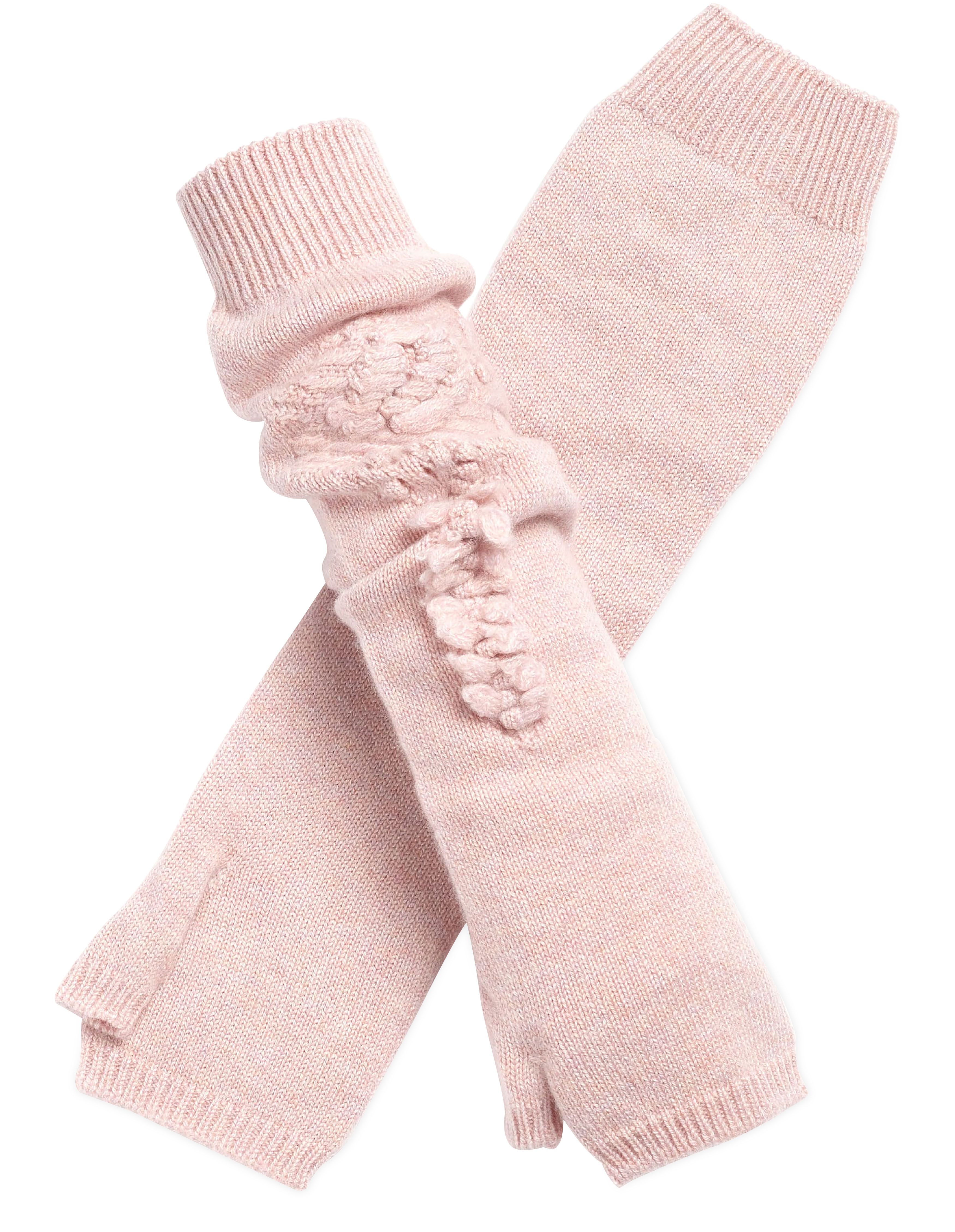 Barrie Cashmere fingerless gloves