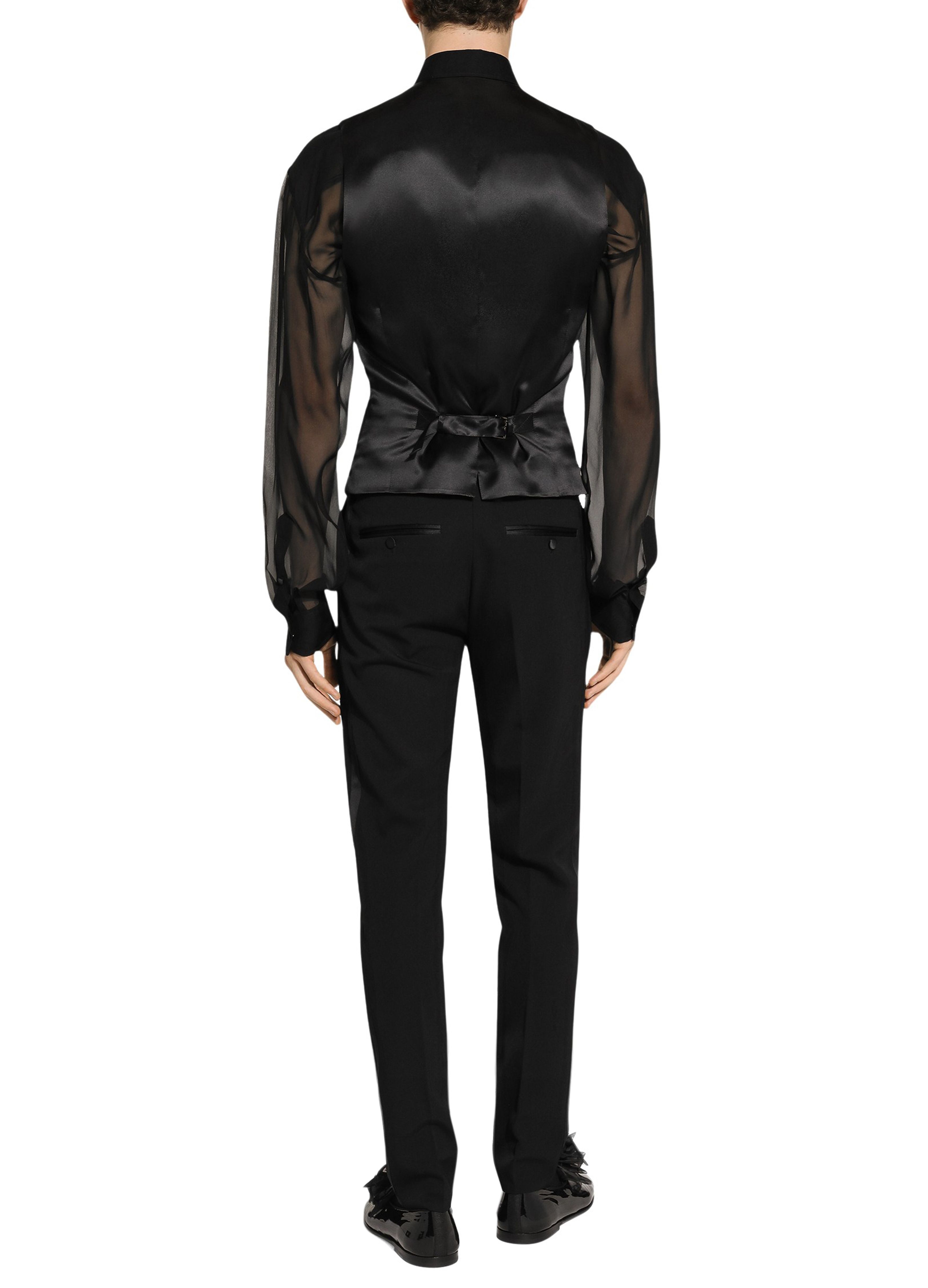 Dolce & Gabbana Classic gabardine tuxedo pants