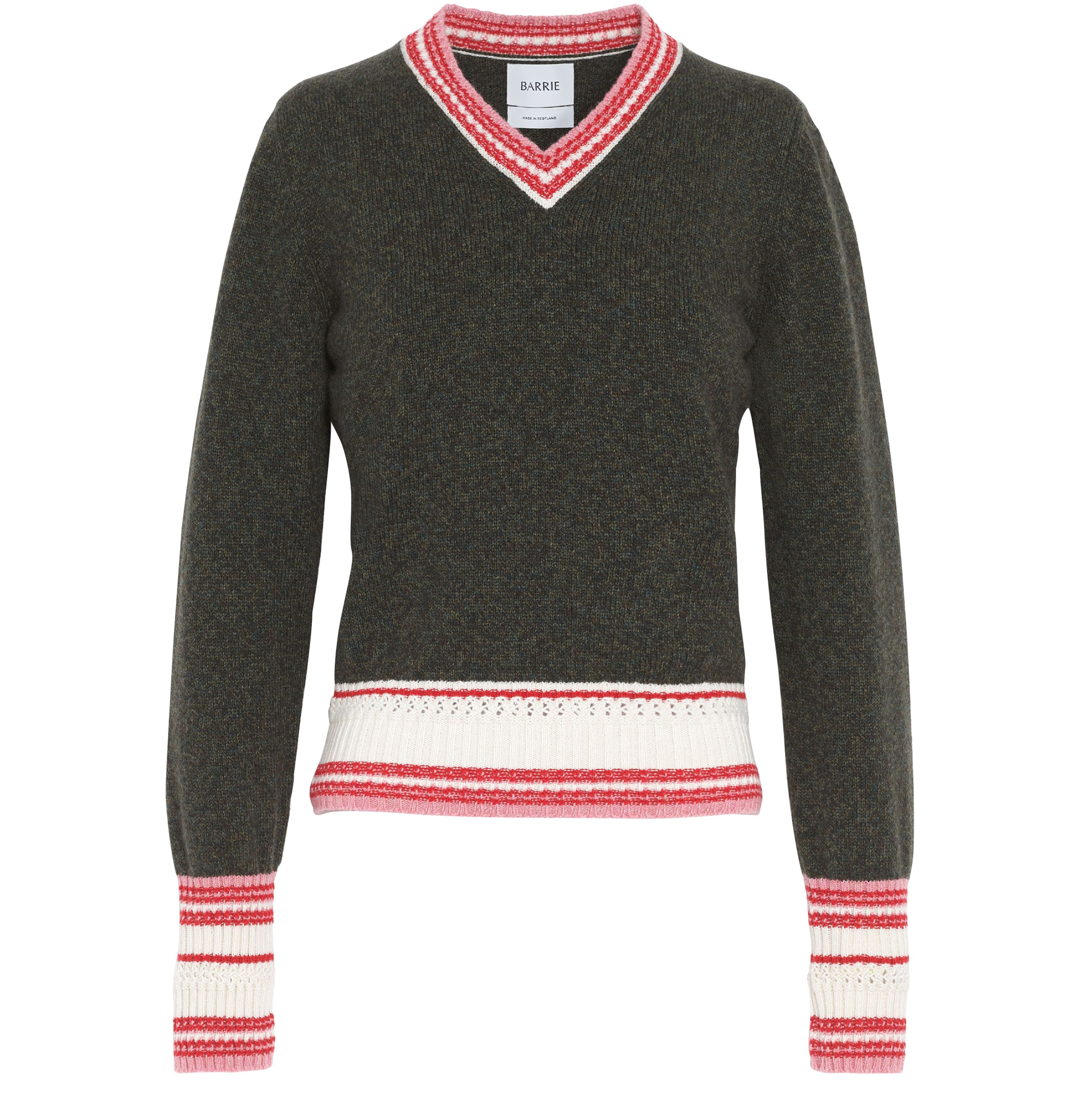 Barrie Cashmere V-neck jumper