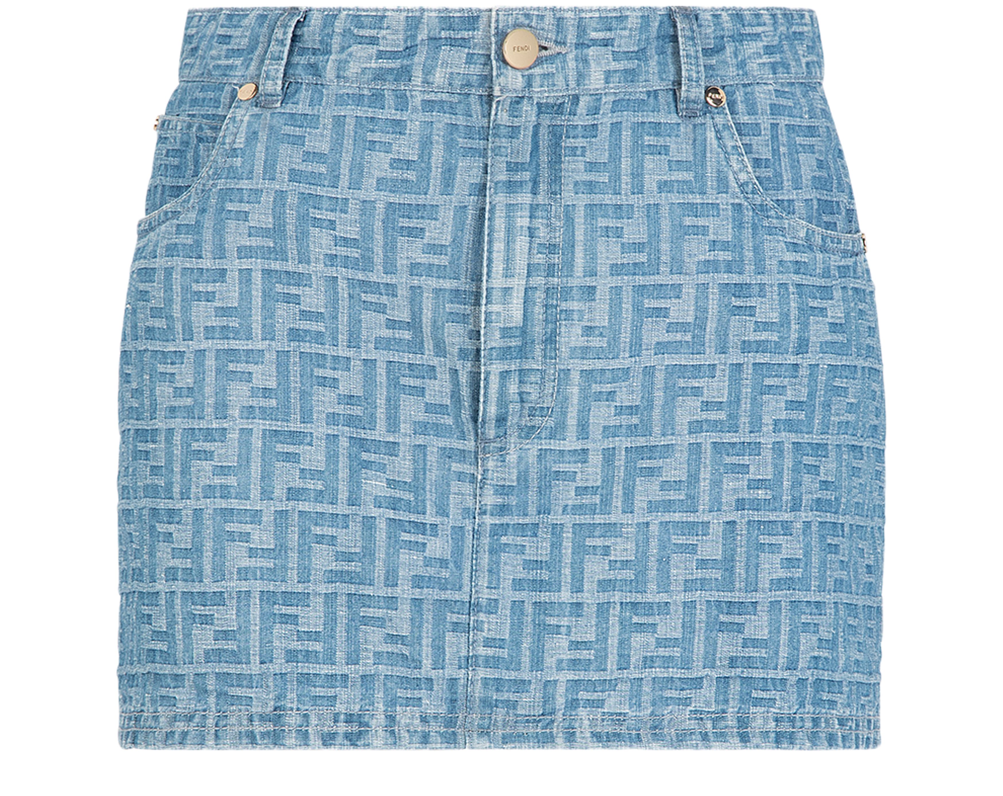 FENDI Five-pocket mini skirt