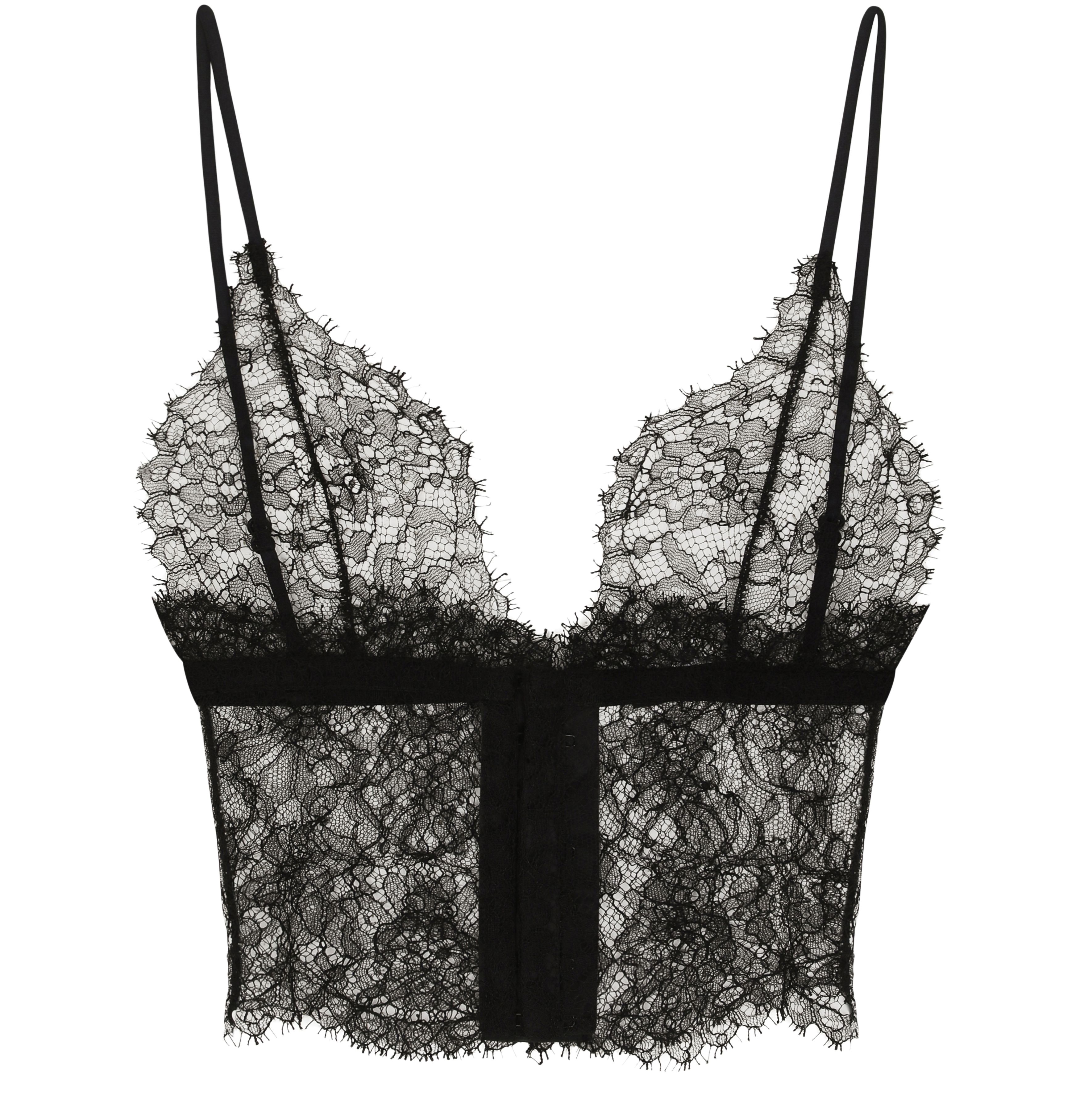 Dolce & Gabbana Triangle lace bralette