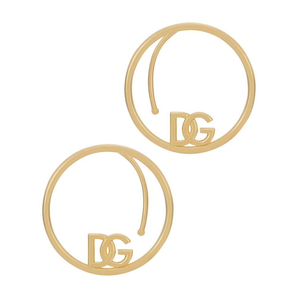 Dolce & Gabbana Hoop earrings with DG logo