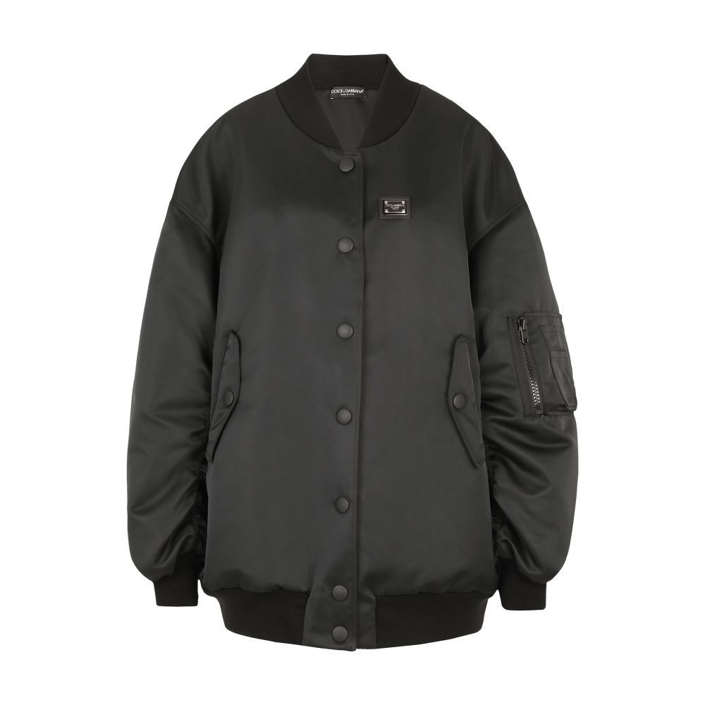 Dolce & Gabbana Duchesse jacket with branded plate