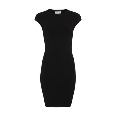 Victoria Beckham VB Body Compact Cap Sleeve Mini Dress