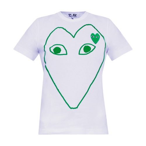 Comme Des Garçons Play Logo-patched T-shirt