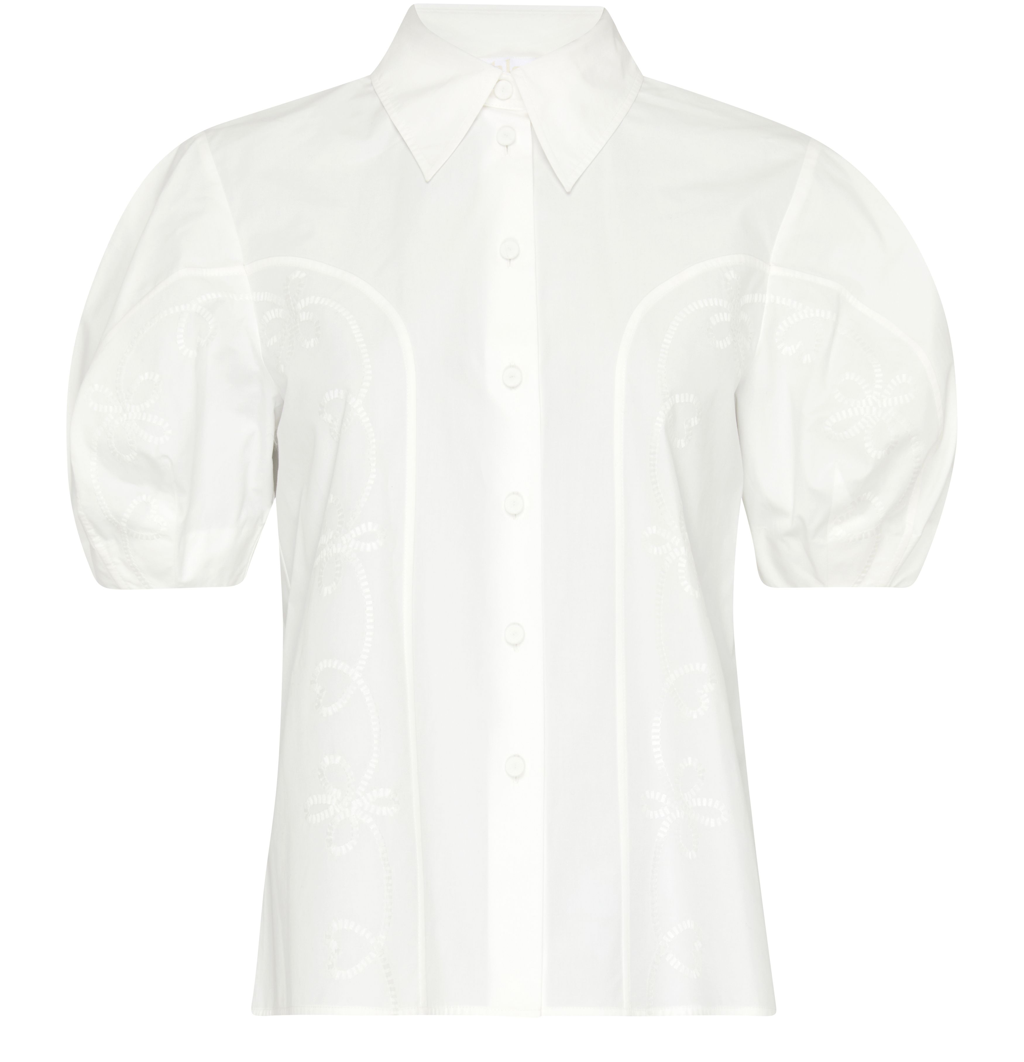 Chloé Puffed sleeve blouse