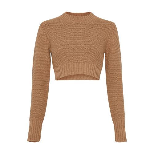 Max Mara Kaya cropped cashmere sweater