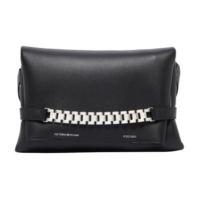 Victoria Beckham Chain pouch with brushed silver chain