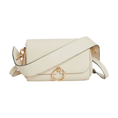  Leather cross-body strap