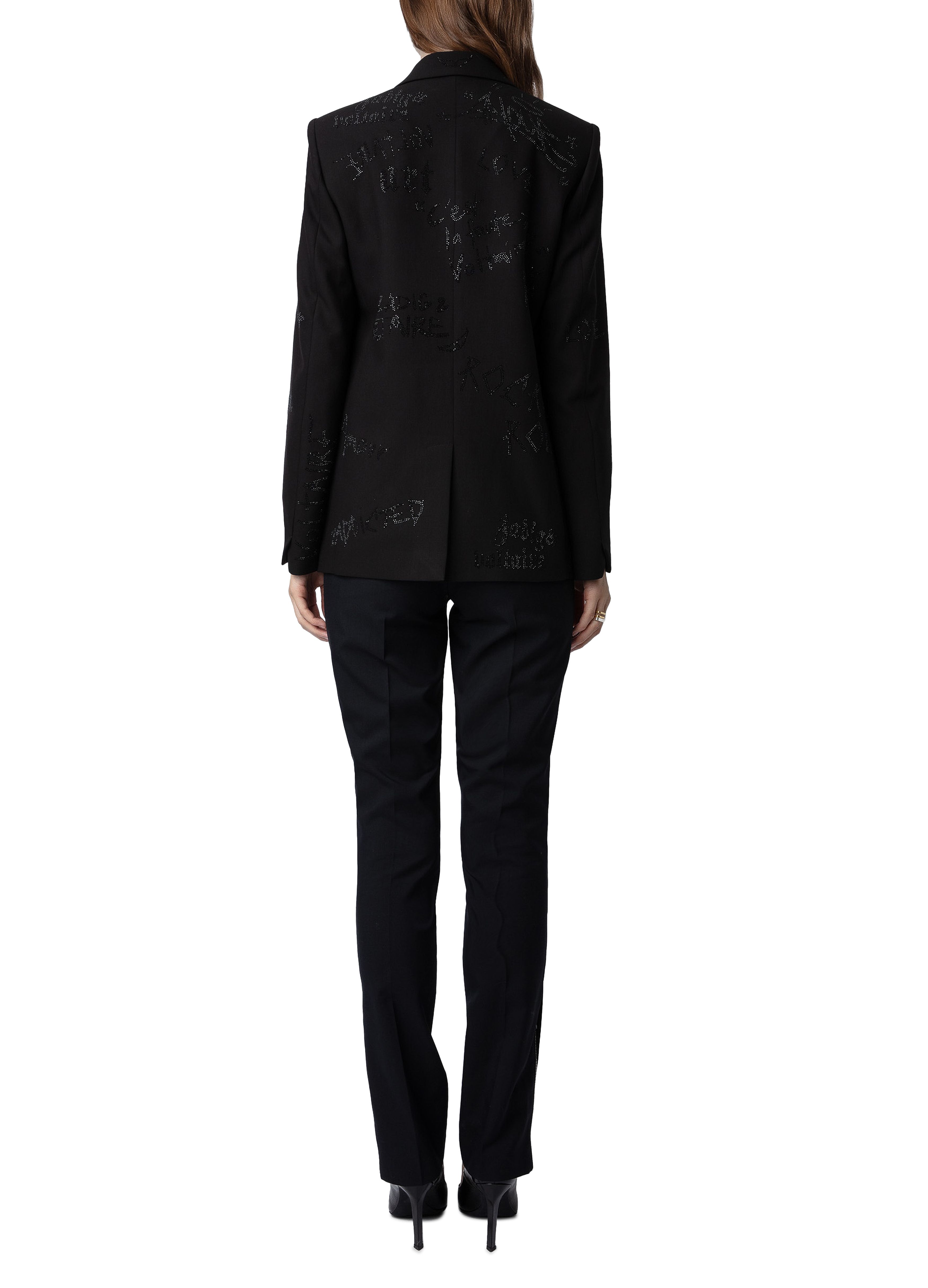 Zadig & Voltaire Vanilla diamanté blazer