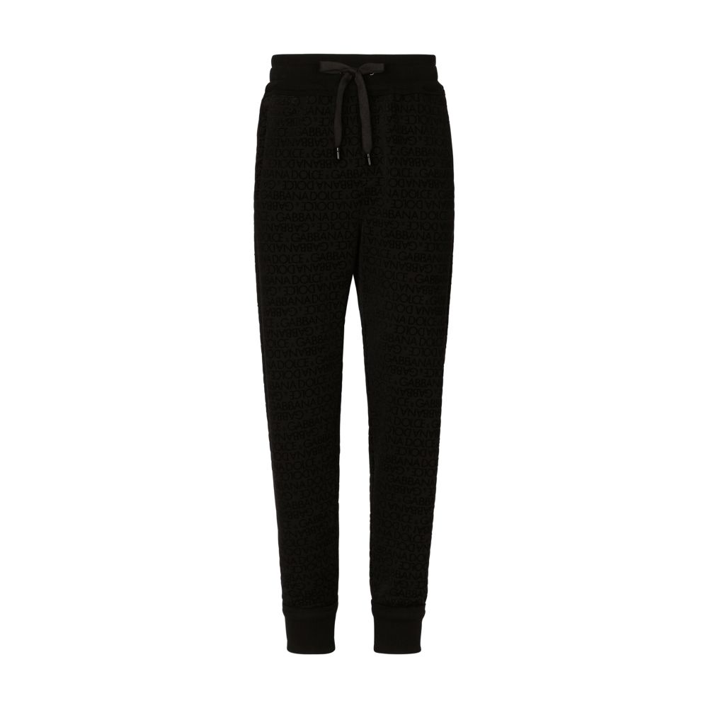 Dolce & Gabbana Jogging Pants With Flocked Logo