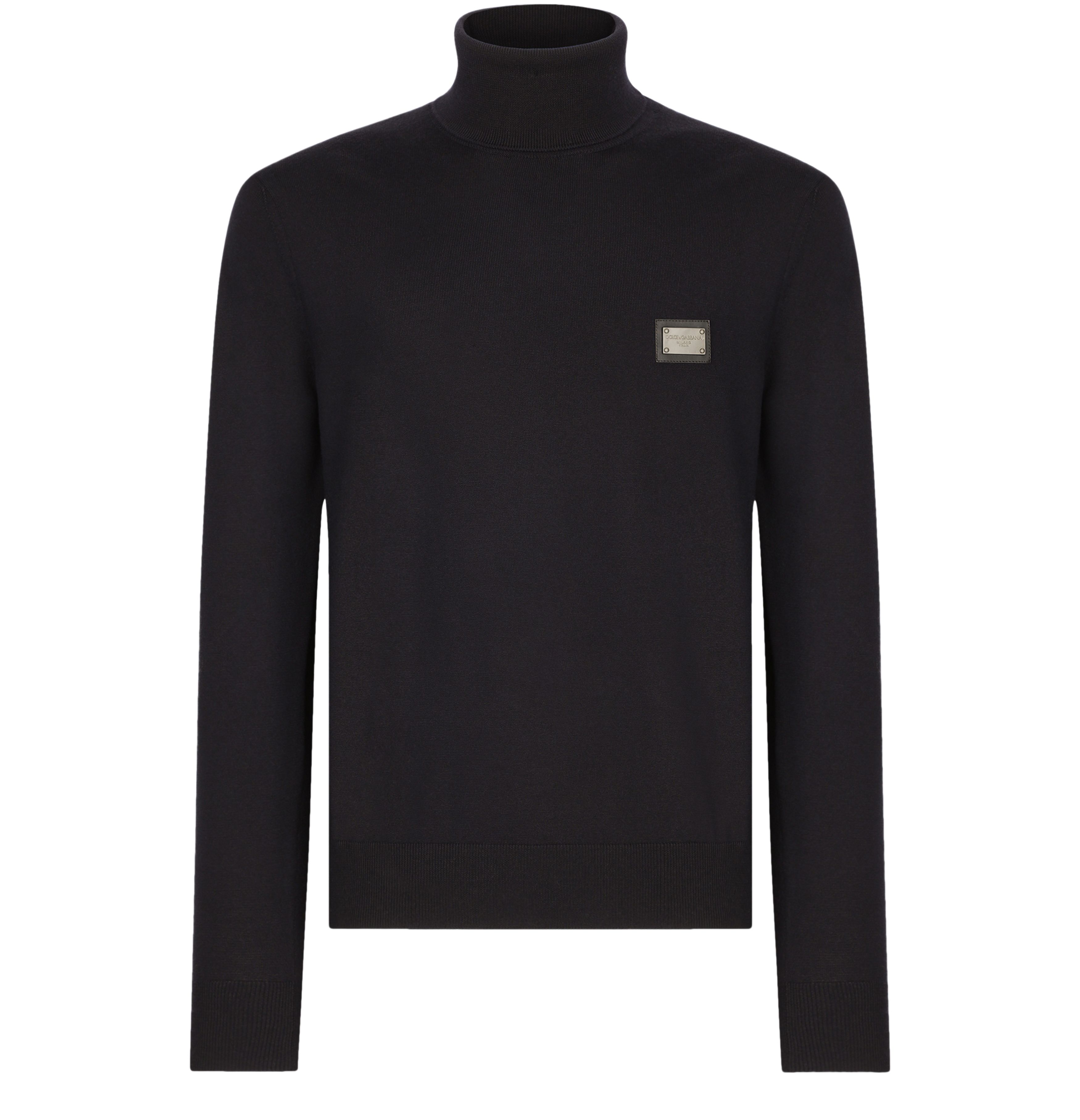 Dolce & Gabbana Wool turtle-neck sweater