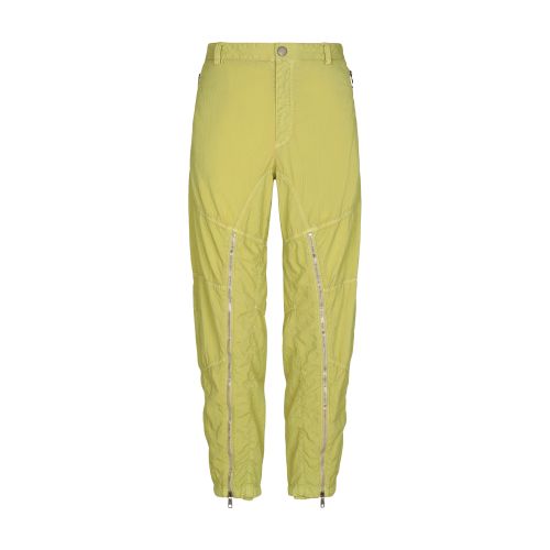 Dolce & Gabbana Garment-dyed nylon pants with zip