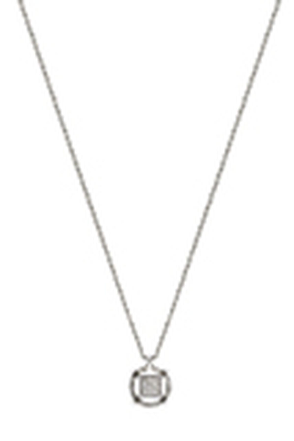  Crossway GM diamond & silver necklace